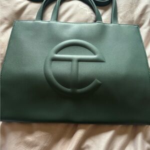 NEW:Telfar Medium Shopper- Dark Olive
